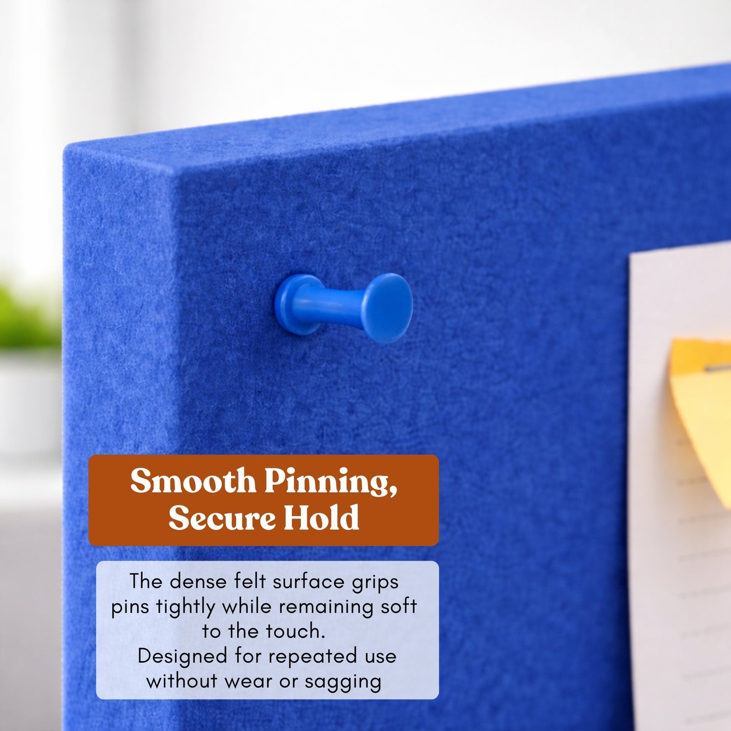 FeltPin Bulletin Board 120x60cm | Iris