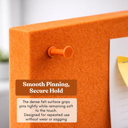 FeltPin Bulletin Board 120x60cm | Carrot