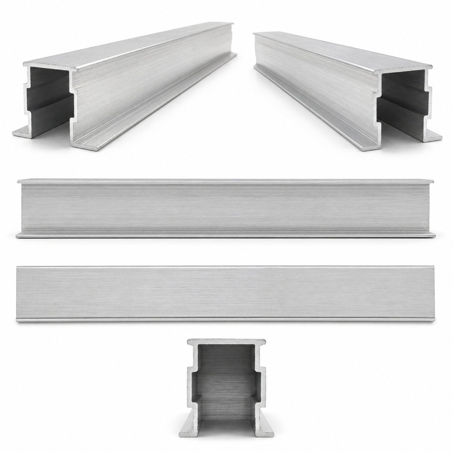 Aluminium Channel for Wooden Slat Panels – 8 Feet