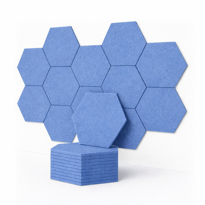HexaFelt Bevelled Acoustic Panels | Carolina | 7 Pcs