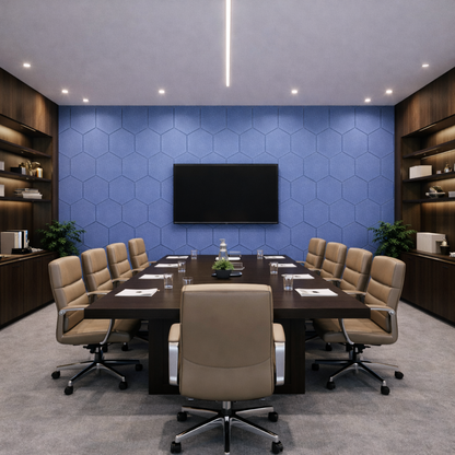 HexaFelt Bevelled Acoustic Panels | Carolina | 7 Pcs
