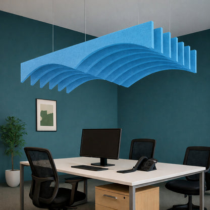 Acoustic Ceiling Baffles, Flow, 8 pcs