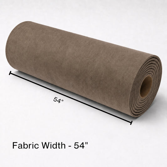 Acoustic Velvet Fabric | 300 GSM | Camel Brown