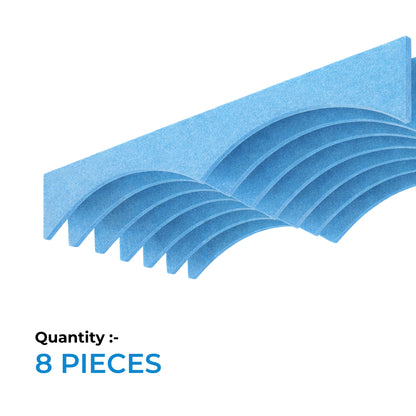 Acoustic Ceiling Baffles, Flow, 8 pcs
