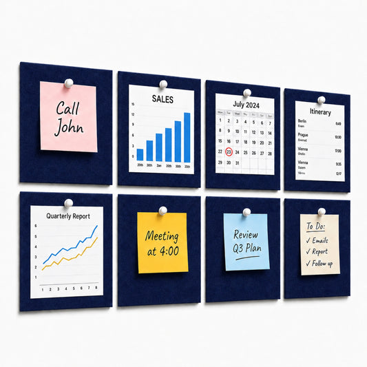 FeltPin Bulletin Board 30x30cm | Iris
