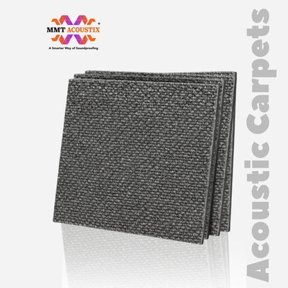 Acoustic Carpet Tiles | 50x50 cm | Slate Grey | 64 Sq Ft