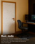 Door Soundproof Tiles | Hair Grey