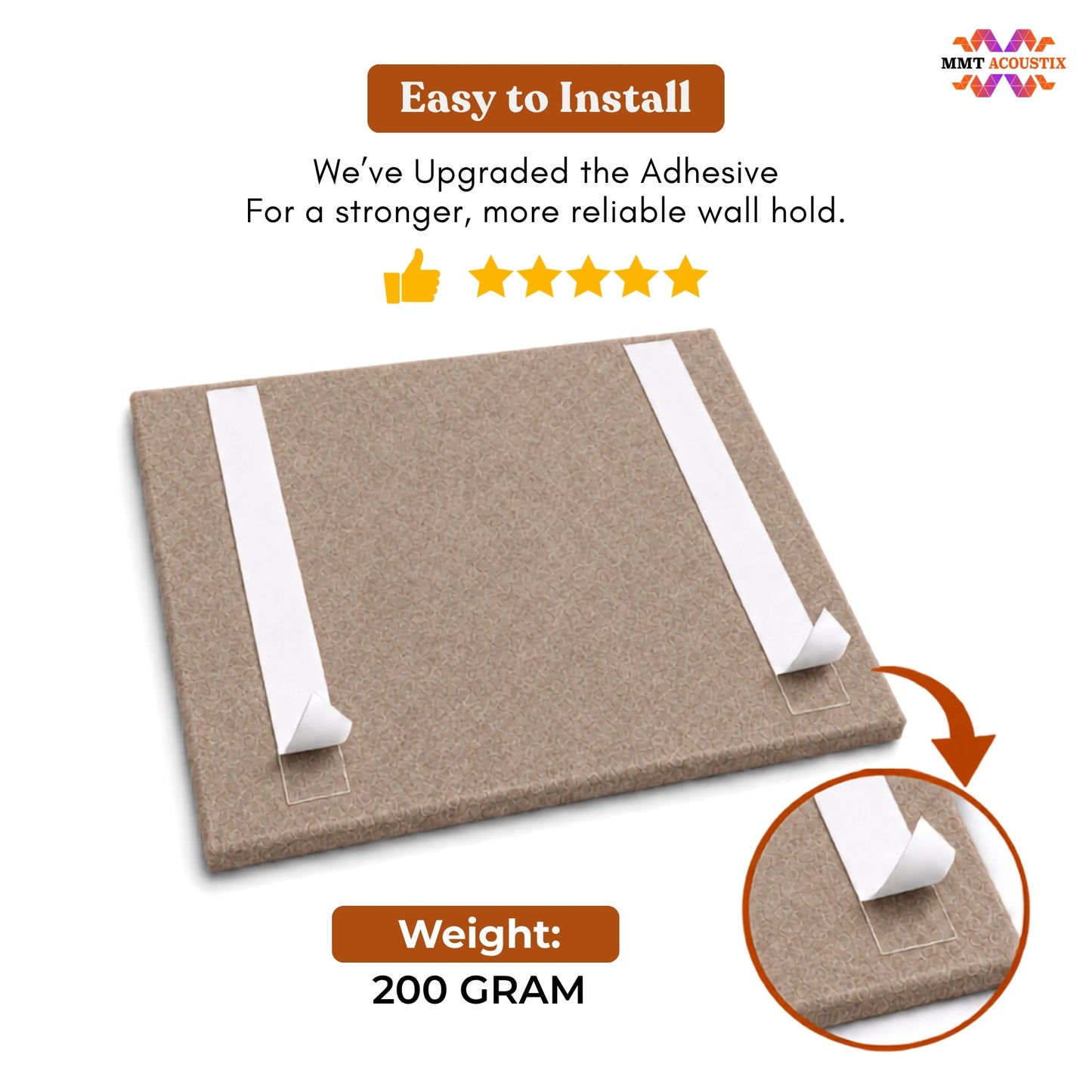 FeltPin Bulletin Board 30x30cm | Arabian Sand