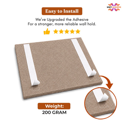 FeltPin Bulletin Board 30x30cm | Arabian Sand