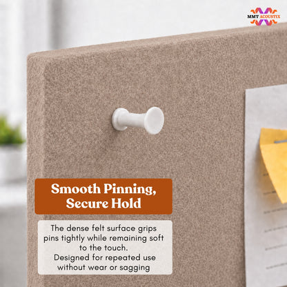 FeltPin Bulletin Board 30x30cm | Arabian Sand