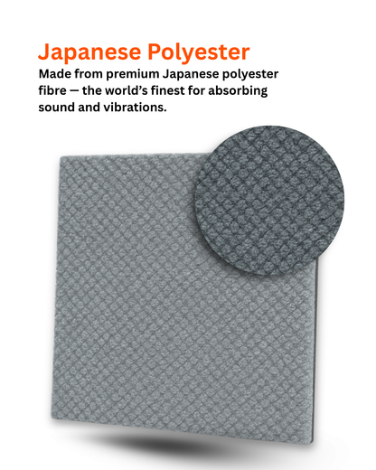 Acoustic Carpet Tiles - Light Grey