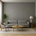 MMT Acoustix® Mirage Felt Acoustic Panels | Luxury Wall Acoustics with Premium Touch & Smooth CNC Grooves | 4x2 ft, 9mm Thick, NRC 0.50 | Soundproofing & Echo Control for Office, Living Room & Studio | Prisma, Pumice