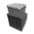 T-wedge Acoustic Foam | Future Series | 12"x12"x2"