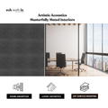 Felt Acoustic Decor Panel | Ash | 9mm, 39x4 Inch