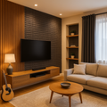 Pyramid Acoustic Foam Panel 2" | 1 x 1 Feet | Wine