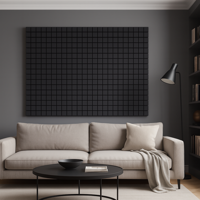 Turbo Acoustic Foam Panel 2" | 1 x 1 Feet | Pro Charcoal