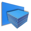 Pyramid Acoustic Foam Panel 1" | 1 X 1 feet | European Blue