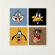 Canvas Printed Felt | Looney Toons LT1