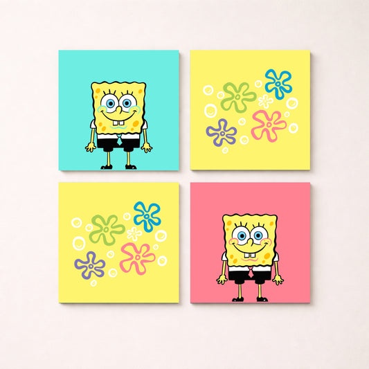 Canvas Printed Felt | Sponge Bob SB3