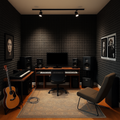 Pyramid Acoustic Foam Panel 1" | 1 x 1 Feet | Pro Charcoal