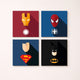 Canvas Printed Felt | Super Hero SH1