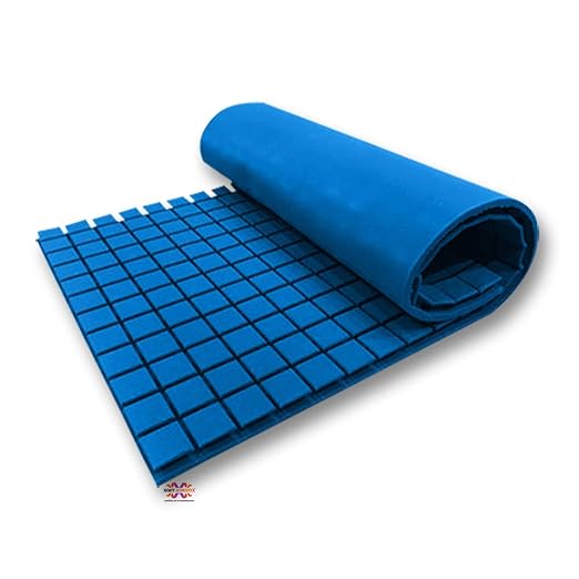 Turbo Acoustic Foam 6x3 ft, European Blue
