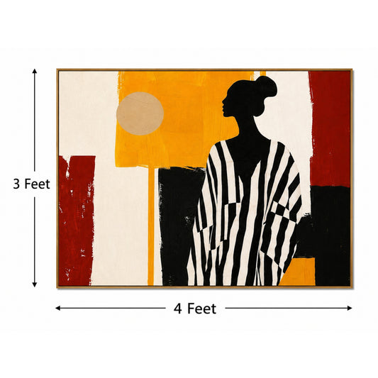 Urban Muse – Designer Canvas Felt Acoustic Wall Panel (4 X 3)