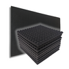 Pyramid Acoustic Foam Panel 1" | 1 x 1 Feet | Pro Charcoal