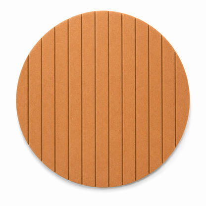 Circle PET Acoustic Panel | 2x2 feet | Camel