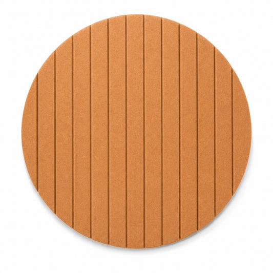 Circle PET Acoustic Panel | 2x2 feet | Camel