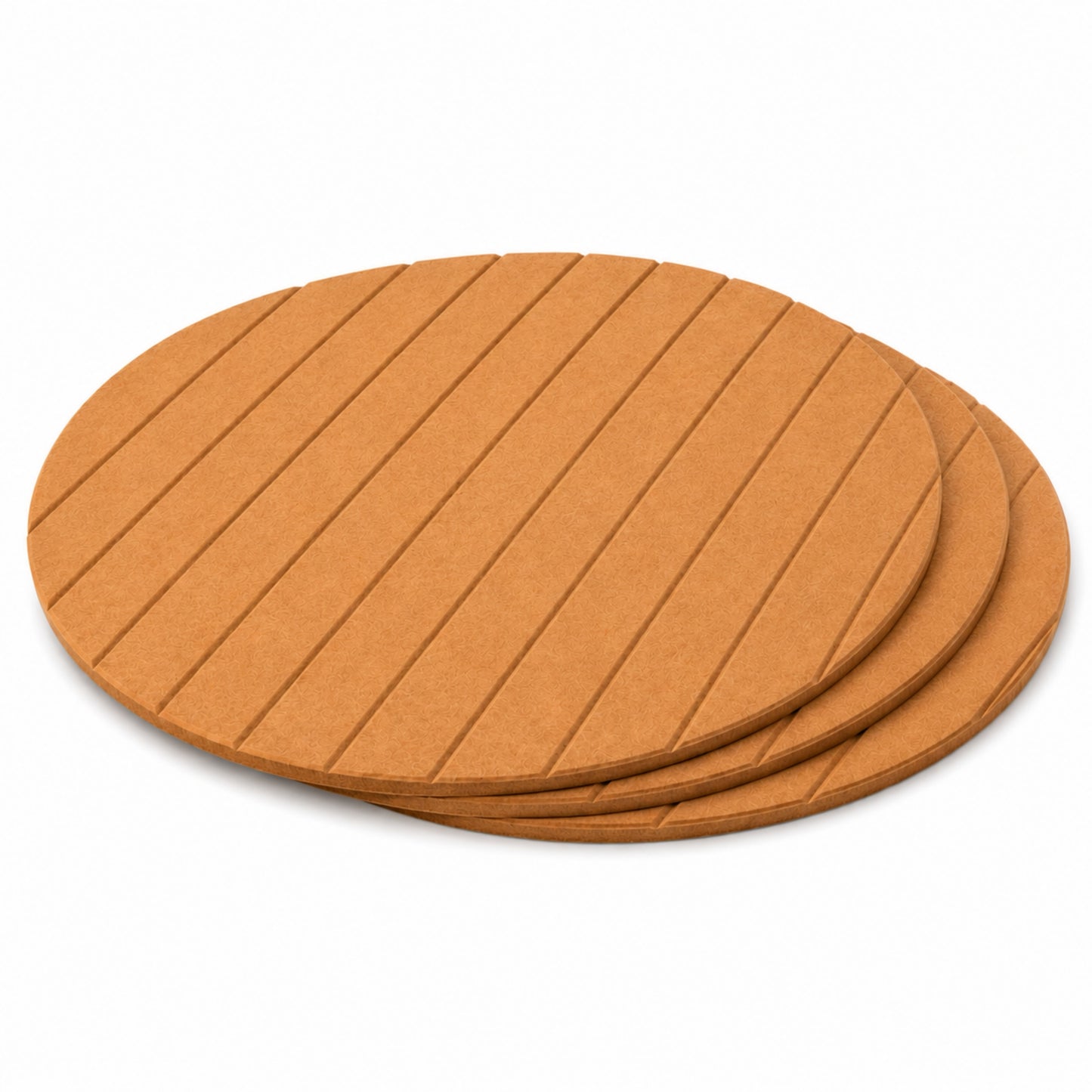 Circle PET Acoustic Panel | 2x2 feet | Camel