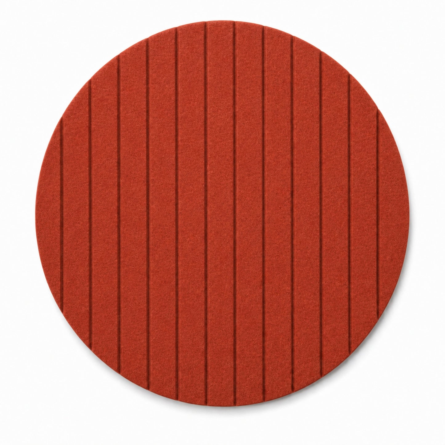 Circle PET Acoustic Panel | 2x2 feet | Rust