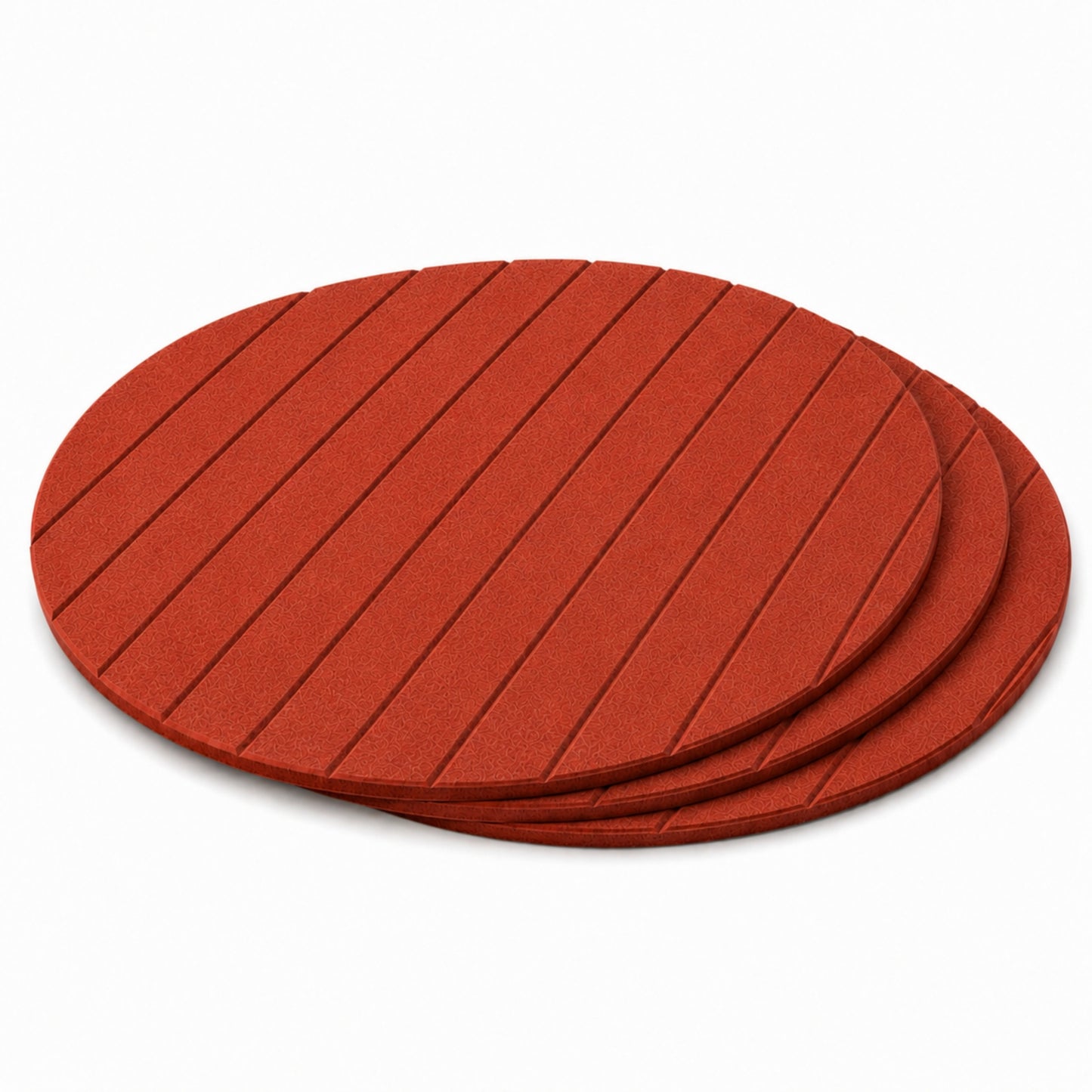 Circle PET Acoustic Panel | 2x2 feet | Rust