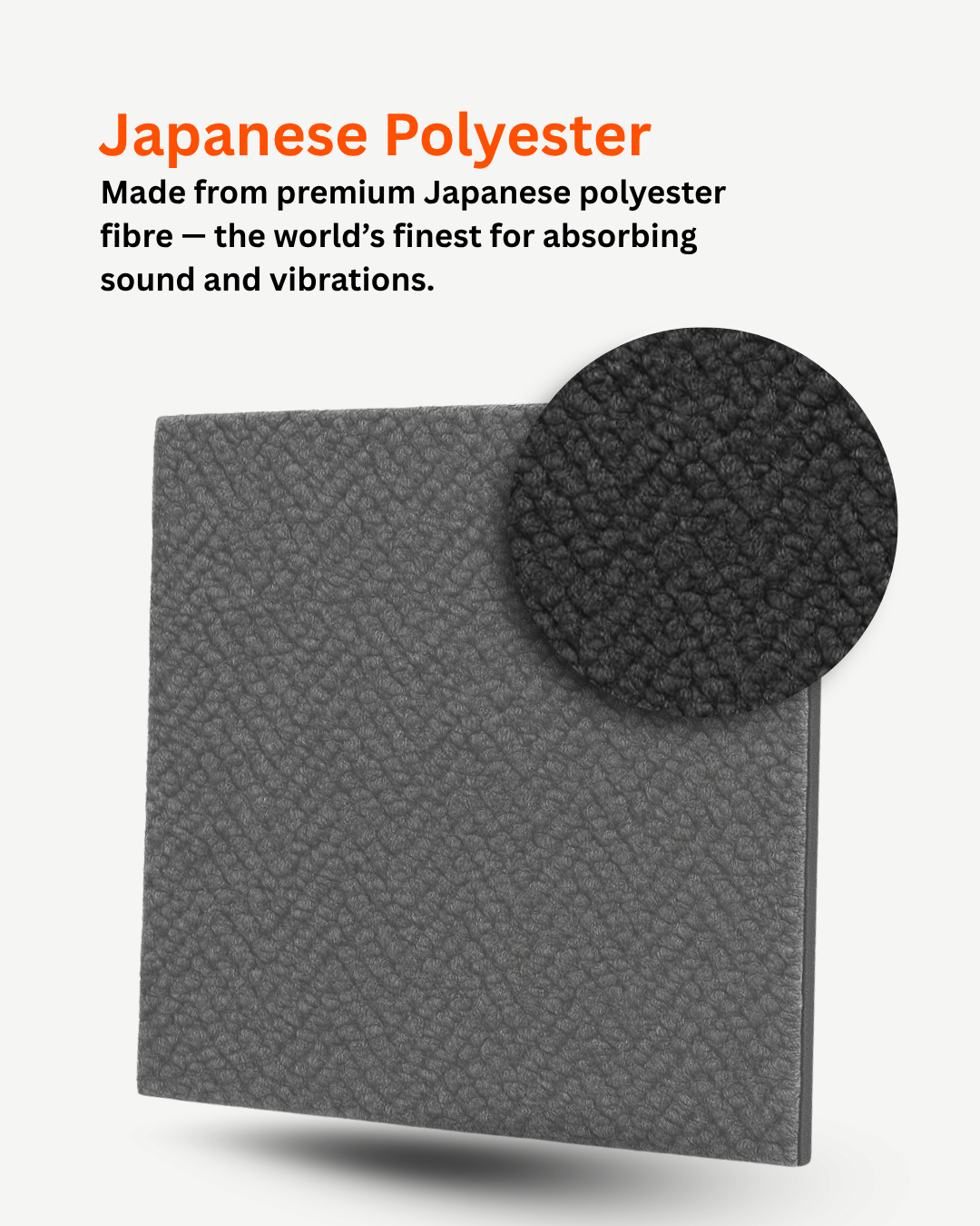 Acoustic Carpet Tiles - Dark Grey