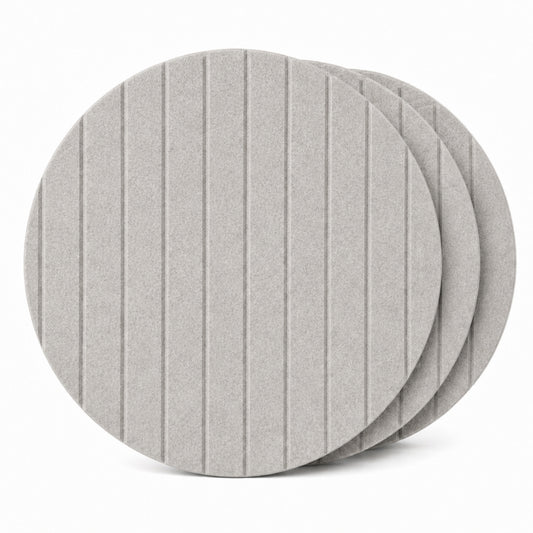 Circle PET Acoustic Panel | 2x2 feet | Pumice
