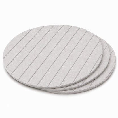Circle PET Acoustic Panel | 2x2 feet | Pumice