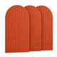Arch PET Acoustic Panel | 4x2 feet | Rust
