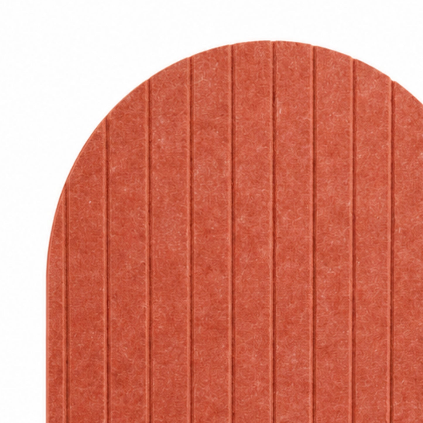 Arch PET Acoustic Panel | 4x2 feet | Rust