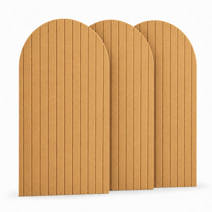 Arch PET Acoustic Panel | 4x2 feet | Camel