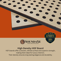 SoundaXe® M-DOT Sound Diffusion Acoustic Panel