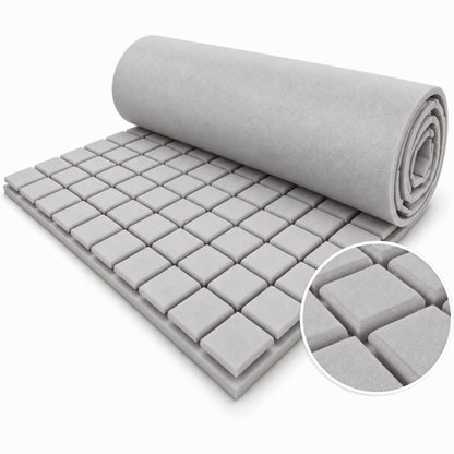 Turbo Acoustic Foam 6x3 ft, Stone White