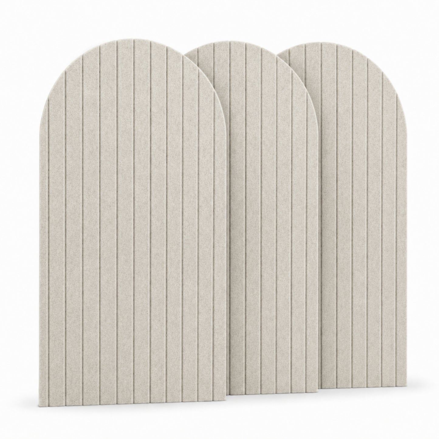 Arch PET Acoustic Panel | 4x2 feet | Pumice