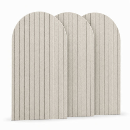 Arch PET Acoustic Panel | 4x2 feet | Pumice
