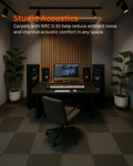 Acoustic Carpet Tiles - Davy's Grey