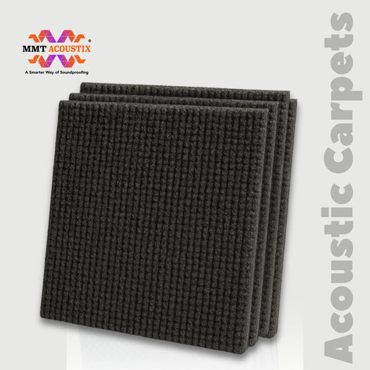 Acoustic Carpet Tiles | 50x50 cm | Davy's Grey | 64 Sq Ft