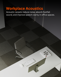 Acoustic Carpet Tiles - Davy's Grey