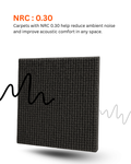 Acoustic Carpet Tiles - Davy's Grey