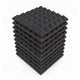 Pyramid Acoustic Foam 2”, 1x1 Ft, Charcoal Black
