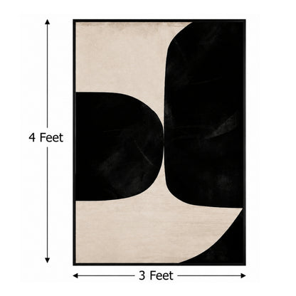 Monolith Balance – Printed Canvas Felt Acoustic Panel (4 X 3)