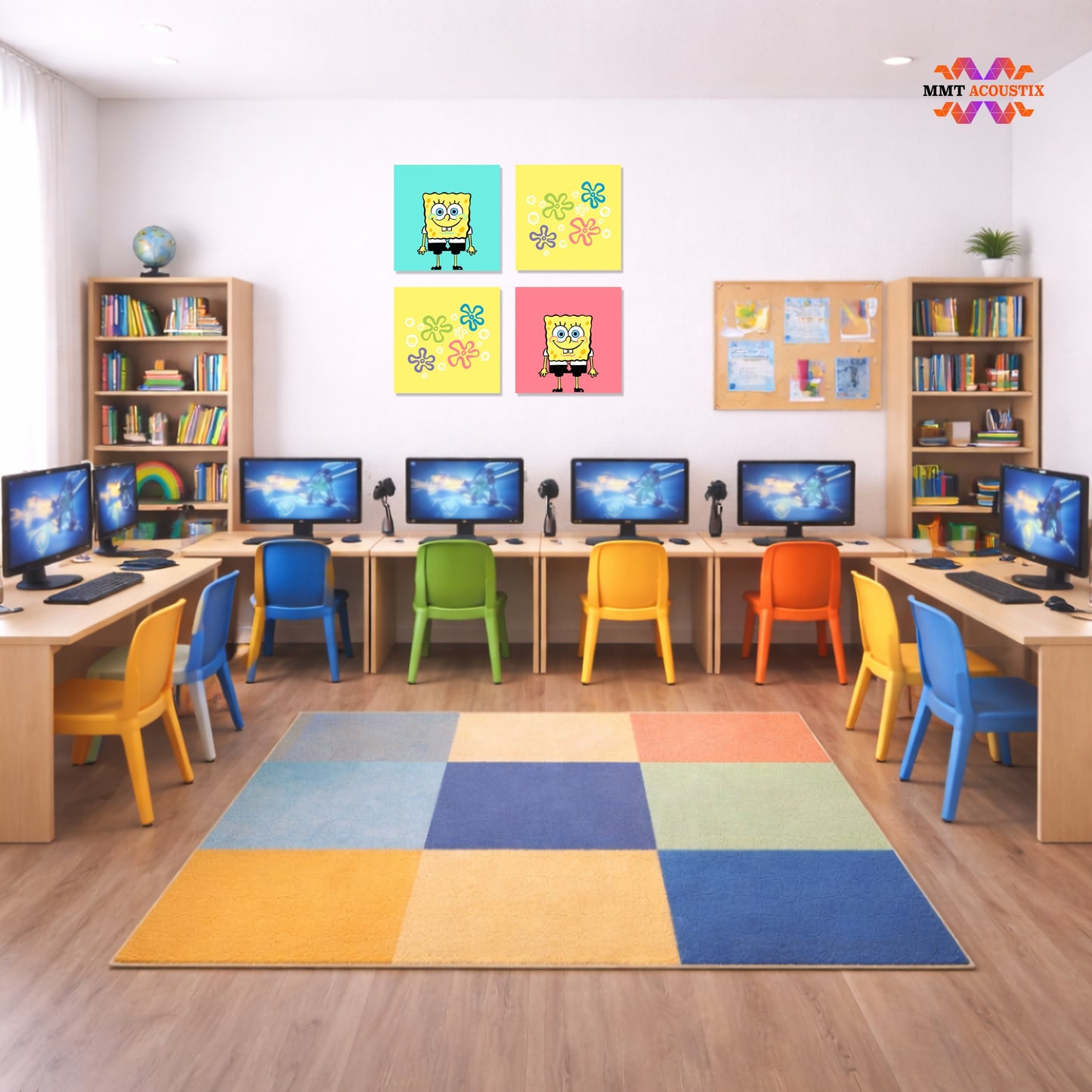 Canvas Printed Felt | Sponge Bob SB3